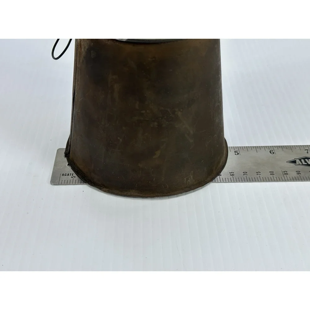 Antique‎ Ale Muller Warmer Conical Sheet Iron Metal